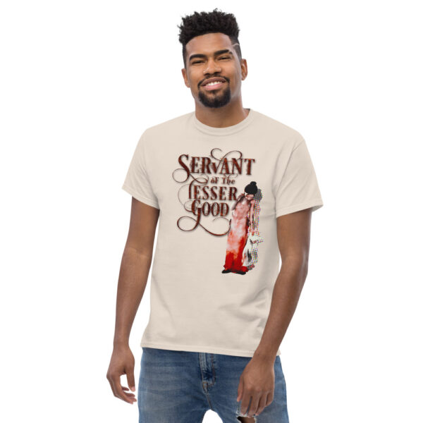 Servant of the Lesser Good - Heavyweight tee - Image 3