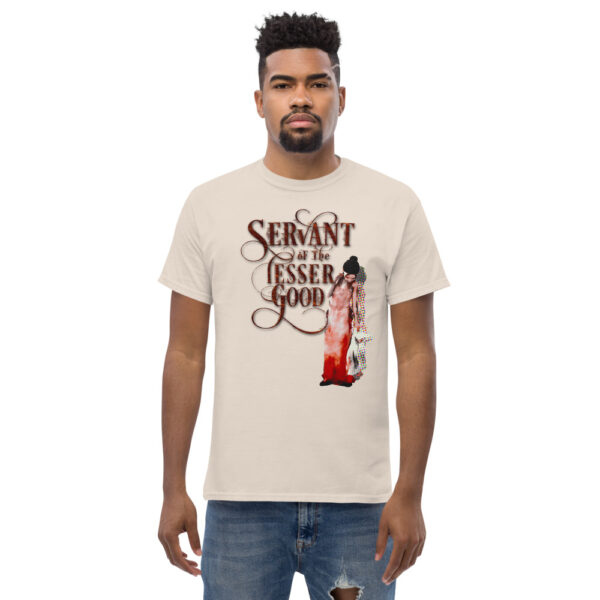Servant of the Lesser Good - Heavyweight tee - Image 4