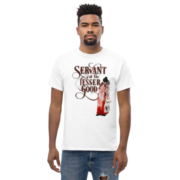 Servant of the Lesser Good - Heavyweight tee - Image 2